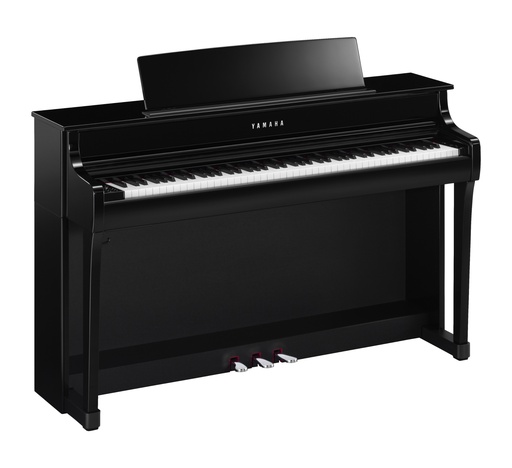 [CLP845PESet] Yamaha Clavinova CLP-845PE Digitalpiano Set, schwarz poliert