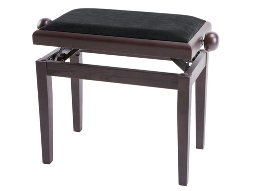 [KB23RWMVBK] Klavierbank Rosenholz, höhenverstellbar