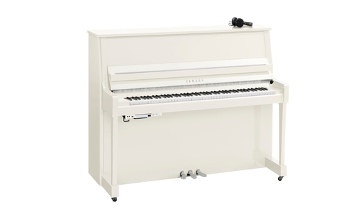 [B30SC3PWHC] Yamaha Silent Piano B30SC3PWHC, weiß poliert, Chrom